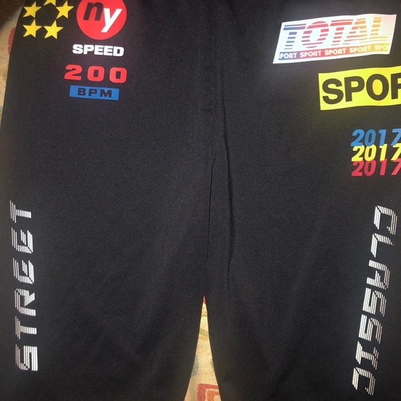 Graphic Biker Shorts - Picture 1 of 3